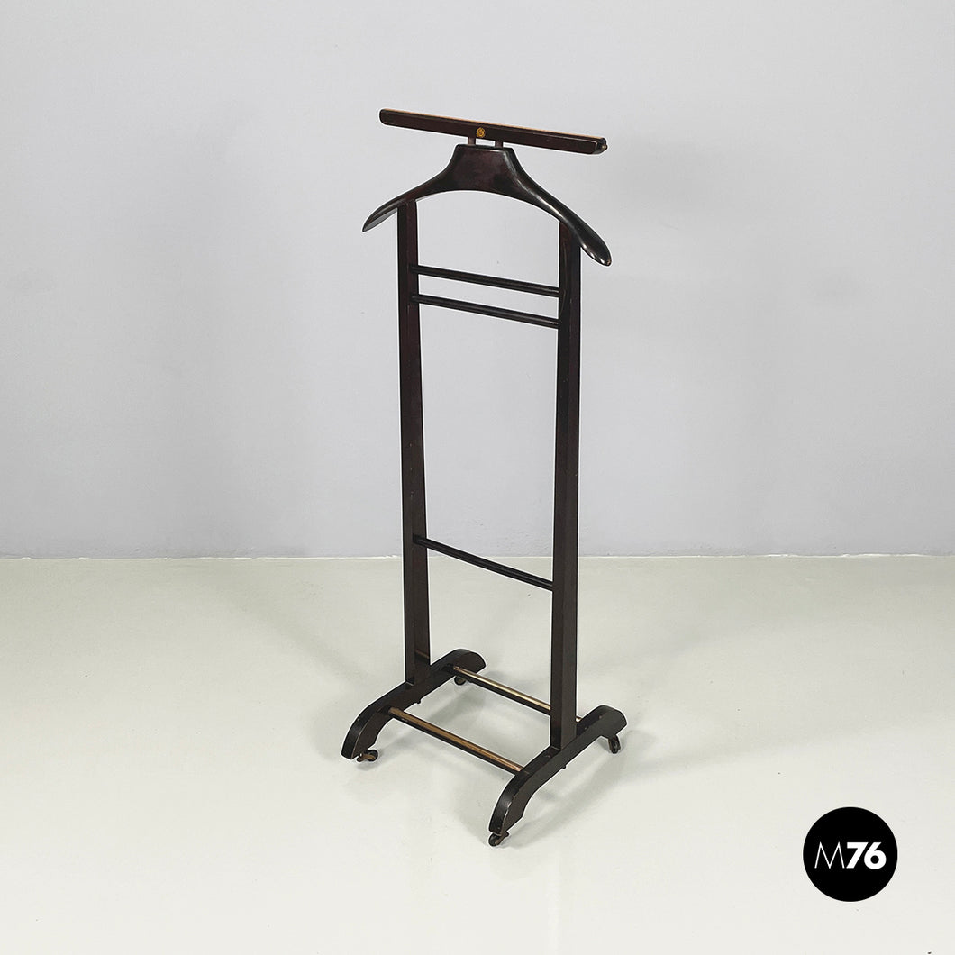 Wooden valet stand by Fratelli Reguitti, 1950s