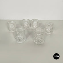 Load image into Gallery viewer, Glasses in finely crafted glass, 1970s
