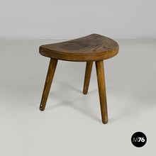 画像をギャラリービューアに読み込む, Table stool in wood, 1950s
