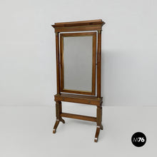 画像をギャラリービューアに読み込む, Mirror with drawer, mid-19th century
