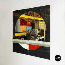 Load image into Gallery viewer, Wall mirror Morphos by Carmi for Acerbis, 1980s
