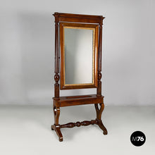 Load image into Gallery viewer, Floor mirror in wood, 1850s

