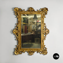 Load image into Gallery viewer, Wall mirror with gold wood, 1930s
