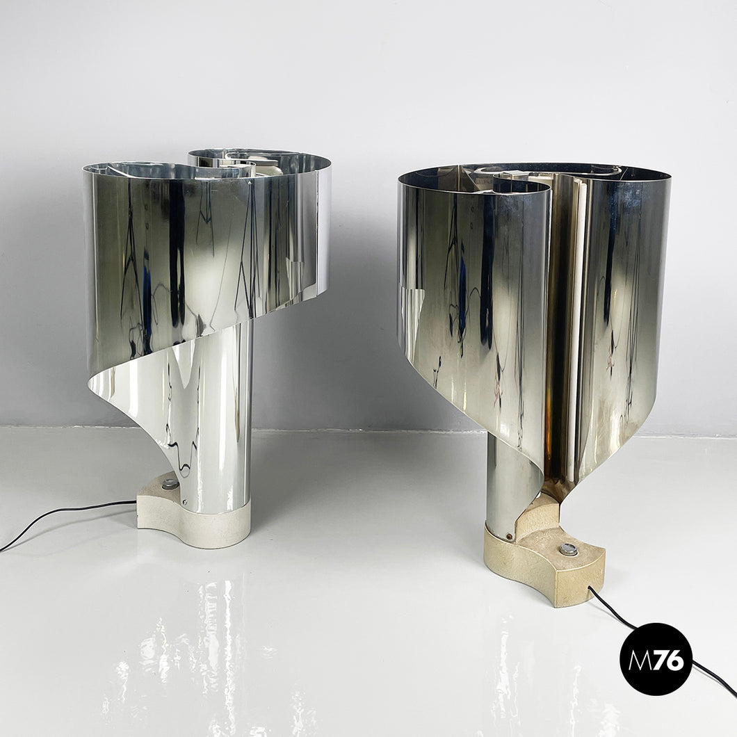 Table lamps Spinnaker by Costantino Corsini and Giorgio Wiskemann for Stilnovo, 1970s
