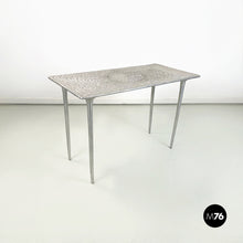 Load image into Gallery viewer, Coffee table in aluminum, 1980-1990s
