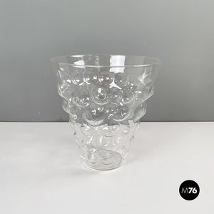 Glass vase by Roberto Faccioli, 1990s