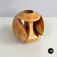 Load image into Gallery viewer, Sculptural ceramic vase by Gabbianelli ,1960s
