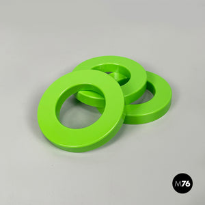 Light green rings for the perpetual wall calendar by Ring A Date, 2020s