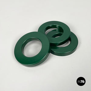 Forest green rings for the perpetual wall calendar by Ring A Date, 2020s