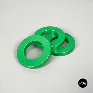 Green rings for the perpetual wall calendar by Ring A Date, 2020s