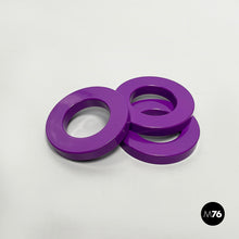 Load image into Gallery viewer, Purple rings for the perpetual wall calendar by Ring A Date, 2020s
