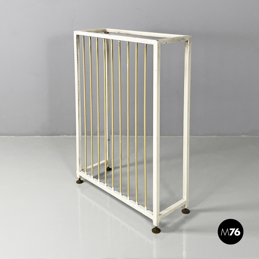 White metal radiator cover, 1950s