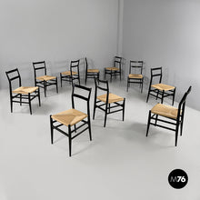 Carica l&#39;immagine nel visualizzatore di Gallery, Chairs Leggera by Gio Ponti for Cassina,  1960s
