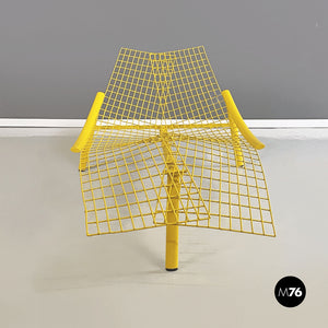 Deck chair Swing Rete  by Giovanni Offredi for Saporiti, 1980s