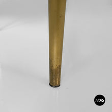 将图片加载到图库查看器，Console in wood and brass, 1980s

