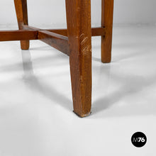 Carica l&#39;immagine nel visualizzatore di Gallery, Tub chair in wood and straw, 1930s
