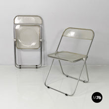Charger l&#39;image dans la galerie, Chairs Plia by Giancarlo Piretti for Anonima Castelli, 1970s

