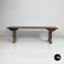 Load image into Gallery viewer, Wooden bench, late 1800s
