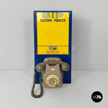 Load image into Gallery viewer, SIP wall-mounted public telephone, 1960s
