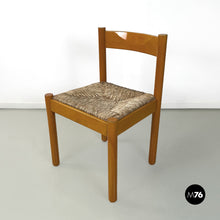 Load image into Gallery viewer, Wood and wicker chairs Bermuda by La Rinascente, 1960s
