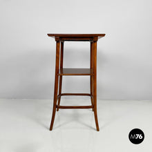 Load image into Gallery viewer, Square wooden pedestal, 1920s
