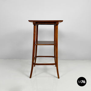 Square wooden pedestal, 1920s