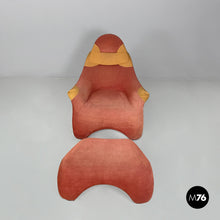 Carica l'immagine nel visualizzatore di Gallery, Armchair with ottoman Hal by Marc Sadler for Cassina, 1990s
