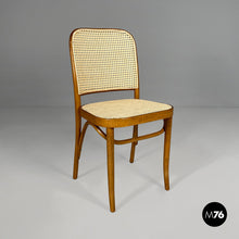 Load image into Gallery viewer, Chairs in beechwood and Vienna straw, 1970s
