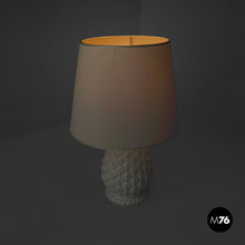 Charger l'image dans la galerie, Table lamp in white ceramic , 1970s
