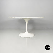 将图片加载到图库查看器，Round dining table Tulip by Eero Saarinen for Knoll, 2000s
