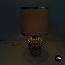 画像をギャラリービューアに読み込む, Ceramic table lamp by La Farnesiana, 1970s
