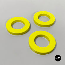 Load image into Gallery viewer, Yellow rings for the perpetual wall calendar by Ring A Date, 2020s
