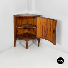 Carica l'immagine nel visualizzatore di Gallery, Corner console in wood, 1940s
