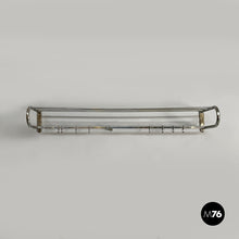 Load image into Gallery viewer, Metal coat hanger with hat rack, 1940s
