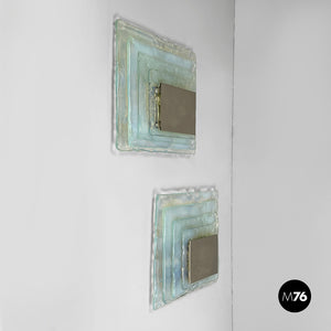 Wall lamps by Carlo Nason, 1970s