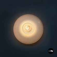Carica l'immagine nel visualizzatore di Gallery, Wall lamps in opaline glass, 1970s
