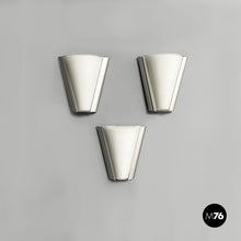 Charger l'image dans la galerie, Wall lamps in opaline glass, 1980s
