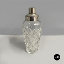 Charger l'image dans la galerie, Glass and metal cocktail shaker and ice bucket,  1960s
