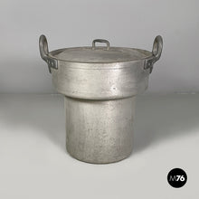 画像をギャラリービューアに読み込む, Aluminum pot with lid, 1930s
