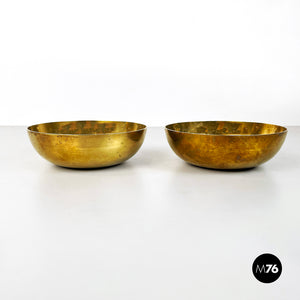 Brass round bowl, 1950s