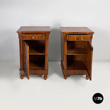 Carica l'immagine nel visualizzatore di Gallery, Wooden bedside tables, 1930s
