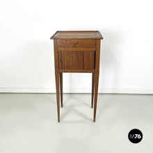 Load image into Gallery viewer, Wooden bedside table, early 1900s
