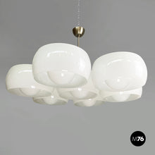 Load image into Gallery viewer, Chandelier Eptaclinio by Vico Magistretti for Artemide, 1970s

