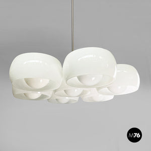 Chandelier Eptaclinio by Vico Magistretti for Artemide, 1970s