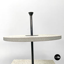 Load image into Gallery viewer, Two tops coffee table with travertine base, 1980s
