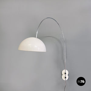 Adjustable wall lamp Coupé 1159 by Joe Colombo for O-Luce, 1970s