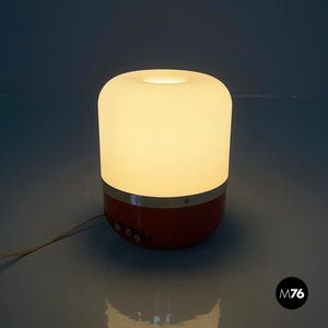 Radio table lamp by Adriano Rampoldi for Europhon, 1970s