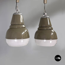 Carica l&#39;immagine nel visualizzatore di Gallery, Chandeliers Genova 4053 by Oscar Torlasco for Fabbrica Apparecchi Illuminazione Greco, 1960s
