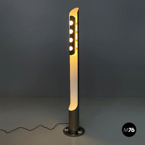 Floor lamp in metal, 1970s