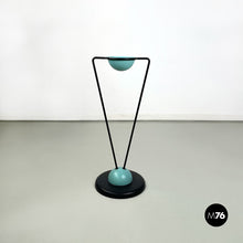 Charger l&#39;image dans la galerie, Floor ashtray light blue and black
